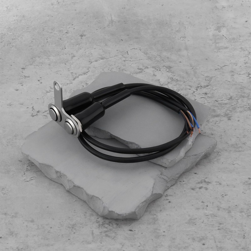 OTOTEC 12V LED Motorcycle Handlebar Switch Adjustable Mount Stainless Steel