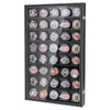 40 Hockey Puck Display Case, Puck Holder Wall Mount ,Hockey