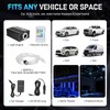 Twinkle Starlight Headliner Kit, 500pcs 0.03in/9.8ft, 16W LED Star Ceiling