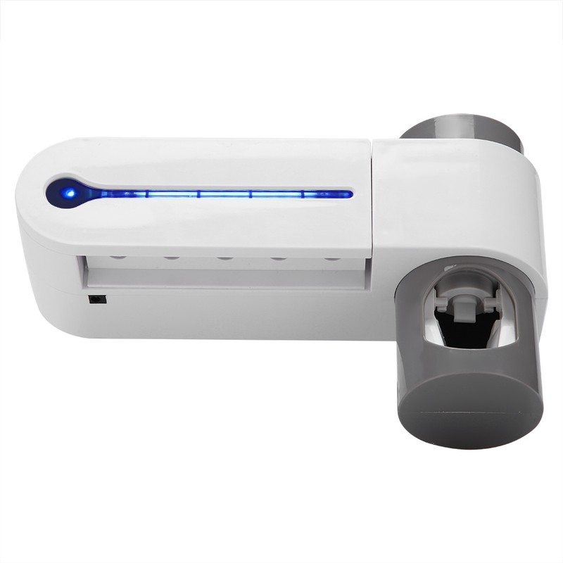 UV Light Cleaning Toothbrush Holder Cleaning Automatic Toothpaste Dispenser