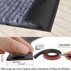 5ft Carpet to Tile Transition Strip, Self Adhesive Edging Trim,