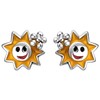 Jobo Children's Sun Stud Earrings 925 Sterling Silver Earrings Silver