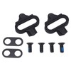 Bike Pedal Bicycle Cycling Sealed Clipless with Cleat Accessory Set