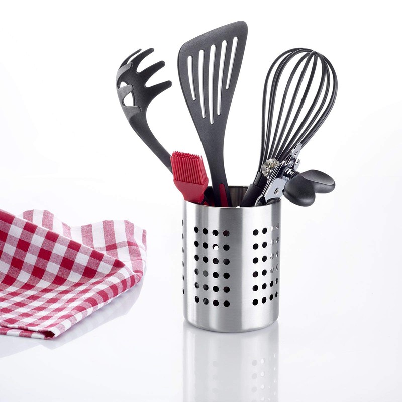 Westmark Cutlery/Utensil Holder, round, diameter: 10 cm, height: 13 cm,