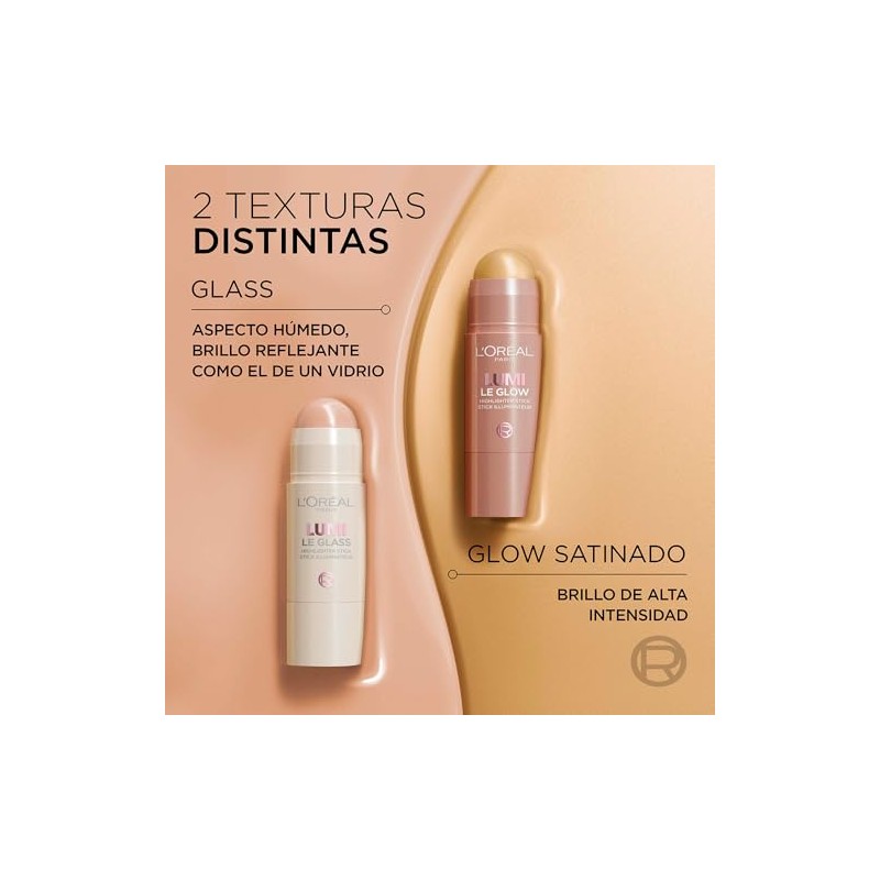 L'Oreal Paris, Lumi Glow Highlight Stick, Iluminador En Barra Con