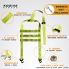 KODIAK STRAPS Adjustable Wheel Net Tow Basket Straps with Swivel