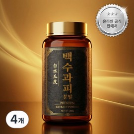 Hwang Jin-won Baeksu Peel Premium Powder, 4 pieces, 200g / 황진원 백수과피 프리미엄 분말, 4개, 200g