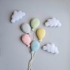 Newborn Photography Props Felt Balloons Clouds Decors Photo Props Photoshoot