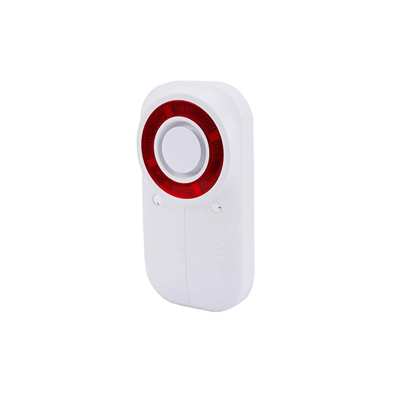 Olympia 6115 Wireless Outdoor Siren 105dB IP54 Red White 420g