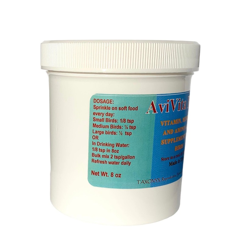 Taxonyx AviVita Plus Vitamin Supplement for Birds (8 oz)