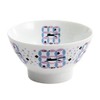 Ceramic Indigo Cat Small Pattern Rice Bowl, Cloisonne Circle Size: