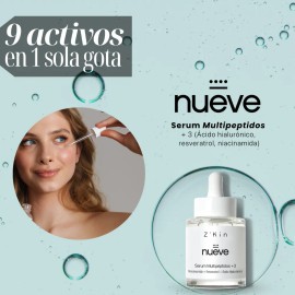Serum Multipptidos Z kin cido Hialurnico Niacinamida Resveratrol 30mL                                                                                 