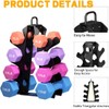 EXBTOKA Dumbbell Rack Stand Only, 4 Tier Weight Rack for