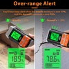 Dr.meter Wood Moisture Meter, 2 in 1 Pin & Pinless