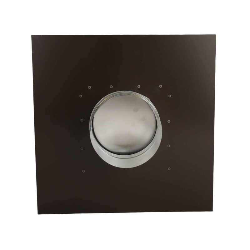 Goose Neck Painted Exhaust Roof Vent with Extension (4 Inch,