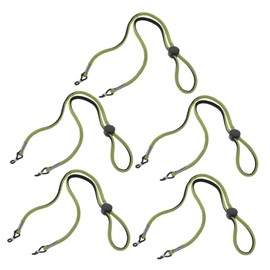 Angoily 5pcs Adjustable Outdoor Sports Glasses Ropes Falling Straps for Sunglasses and Optical Frames Practical Eyewear Retainer for Active Lifestyles