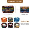 JewelryWe Women’s 6 Pack Headbands - Boho African Print Stretch