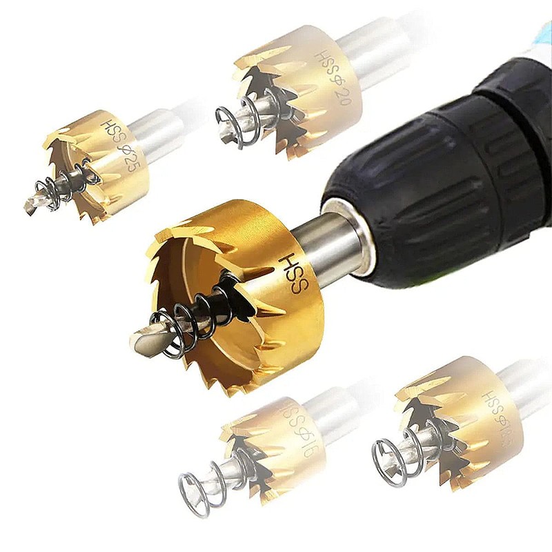 SagaSave Carbide Teeth High Speed Drill Bit Hole Cutter Heavy