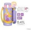 Thermos FJV-400FDS PL-P Vacuum Insulated Straw Bottle, 14.1 fl oz