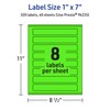 Avery Printable Rectangle Labels with Sure Feed Technology, 1" x