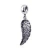 Sambaah Angel Wing Charm 925 Sterling Silver Wing Pendant Lucky