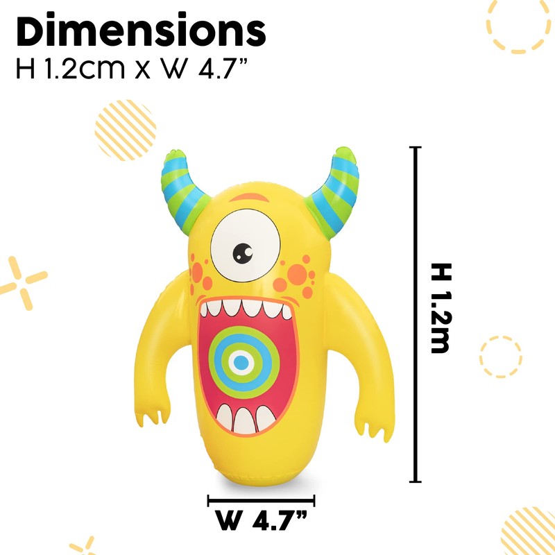 Bestway Monster Knock Out Bop Bag | Kids Boxing Set