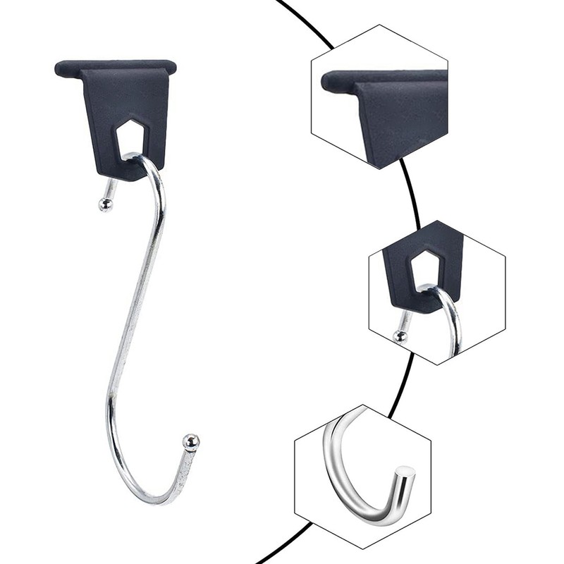 10pcs Outdoor RV Awning Hangers RV Awning Hooks S Shaped