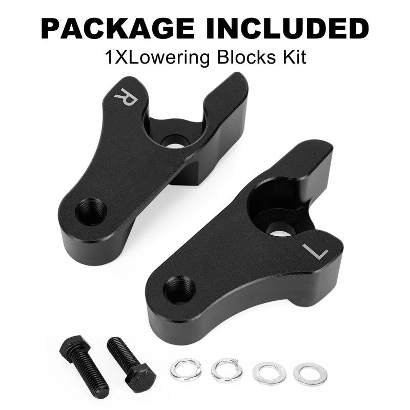 PSLER 2 Inch Lowering Blocks Kit for Touring Street Glide