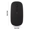 EGTMA Mouse Recargable Silencioso Inalámbrico