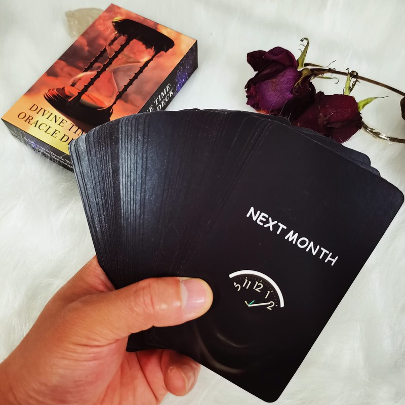soulme Time Oracle Cards Deck, Divine Timing Oracle Cards, Oracle