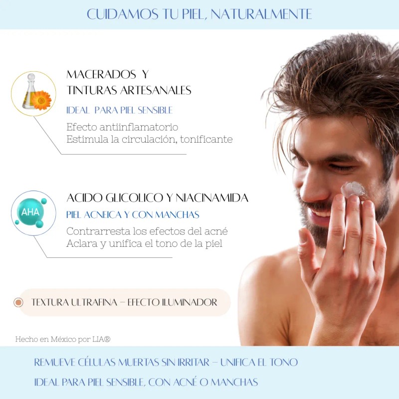 Exfoliante Artesanal De Arcilla Y Arroz Para Cutis Graso