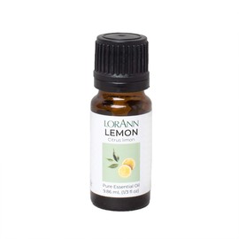 LorAnn Lemon Oil (100% Pure Food Grade) 1/3 ounce Dropper Bottle