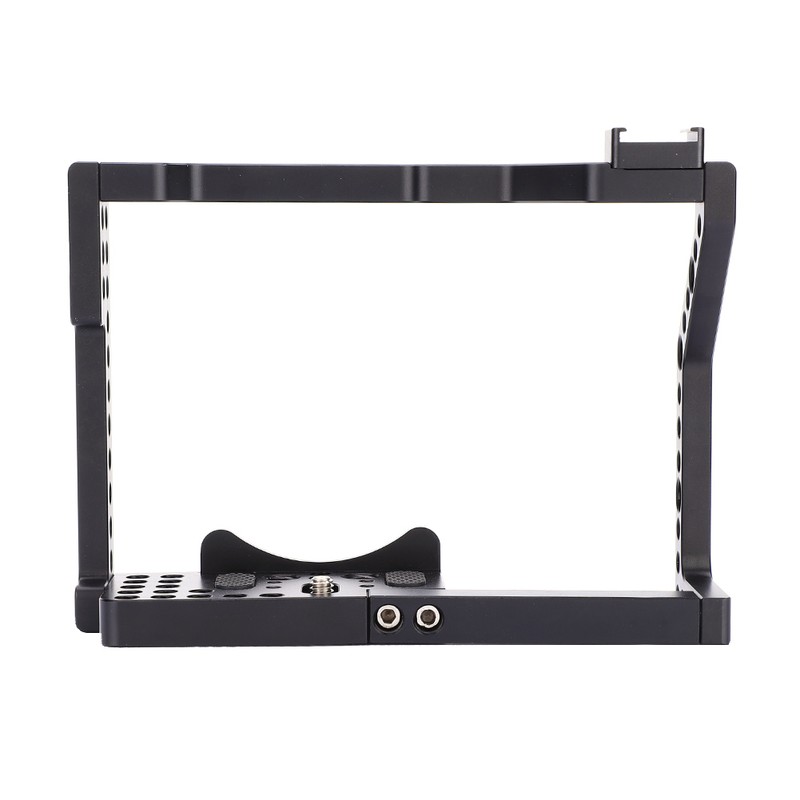 Aluminium Alloy 1/4'' Screw Multiple Holes Camera Cage Rig for