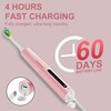 7AM2M Sonic Electric Toothbrush with 8 Brush Heads for Adults