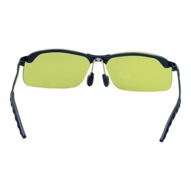 EYEGOLD Attractive driving glasses with Yellow polarized transition lenses for driving at night, dusk and medium light
