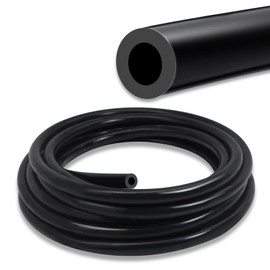 SDZONGES Vacuum Hose Automotive, 5/16""(8mm) ID Vacuum Hose, 5FT Vacuum Lines Automotive, 130PSI Max Pressure Silicone Vacuum Hose, Vacuum Tube Black., Va-8-5FT