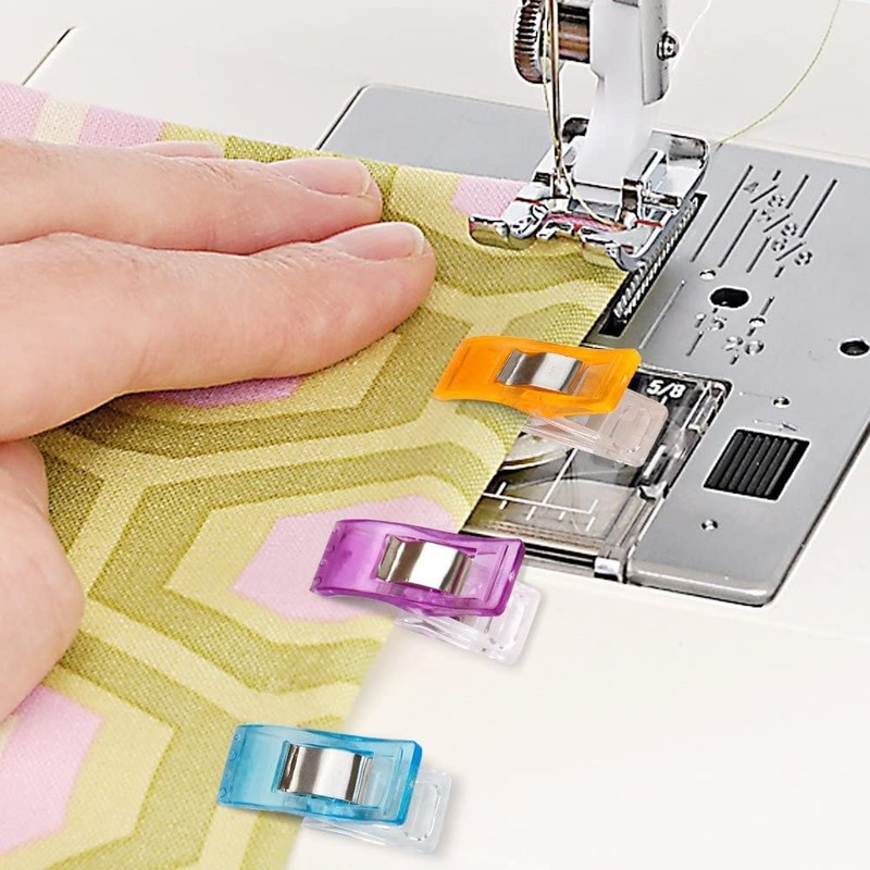 LIDOUK Sewing Clips for Fabric and Quilting 30 PCS,Embroidery Clips