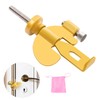 PAJWITHL Portable Door Lock - Suitable for Travel Hotels, Homes,College