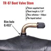 4.10/3.50‑4 Replacement Tire Inner Tubes, 2PCS Inner Tubes with TR87