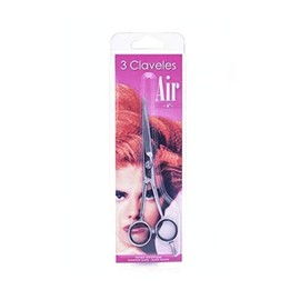 3 Claveles Reference Forged in Forged Stainless Steel Professional Hair Styling Scissors Barber, Air – Size X, , 7'', ,