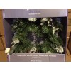 Sandra Lee Christmas Magnolia And Frosted Pinecone Wreath New In