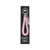 Depesche 11807-081 Keyring with Round Fabric Loop Pink with Metal
