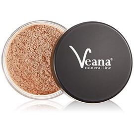 Veana Mineral Foundation - Honey (9g) - ohne Farbstoffe, Öle, Chemikalien, Auffüller, Additive oder Konservierungsstoffe