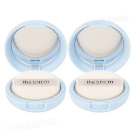 The Saem Saem.mul Perfect Pore Pact 12g x 2 (42524168) Basic / 더샘 샘.물 퍼펙트 포어 팩트 12g 2개 (42524168) 기본