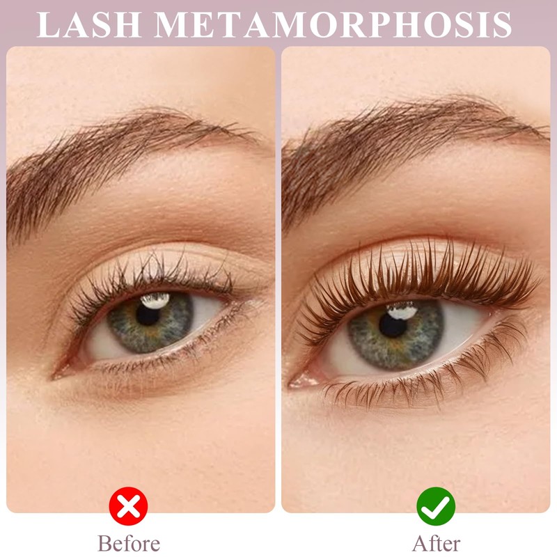 Plman Mascara, Fine Brush Mascara for Tiny and Lower Eyelashes,