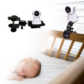 Eurobuy Baby Camera Mount, Universal Baby Monitor Holder, 360 Degree Rotatable Adjustable Holder, Keeps Your Baby in View, Fits Most Baby Monitor Devices