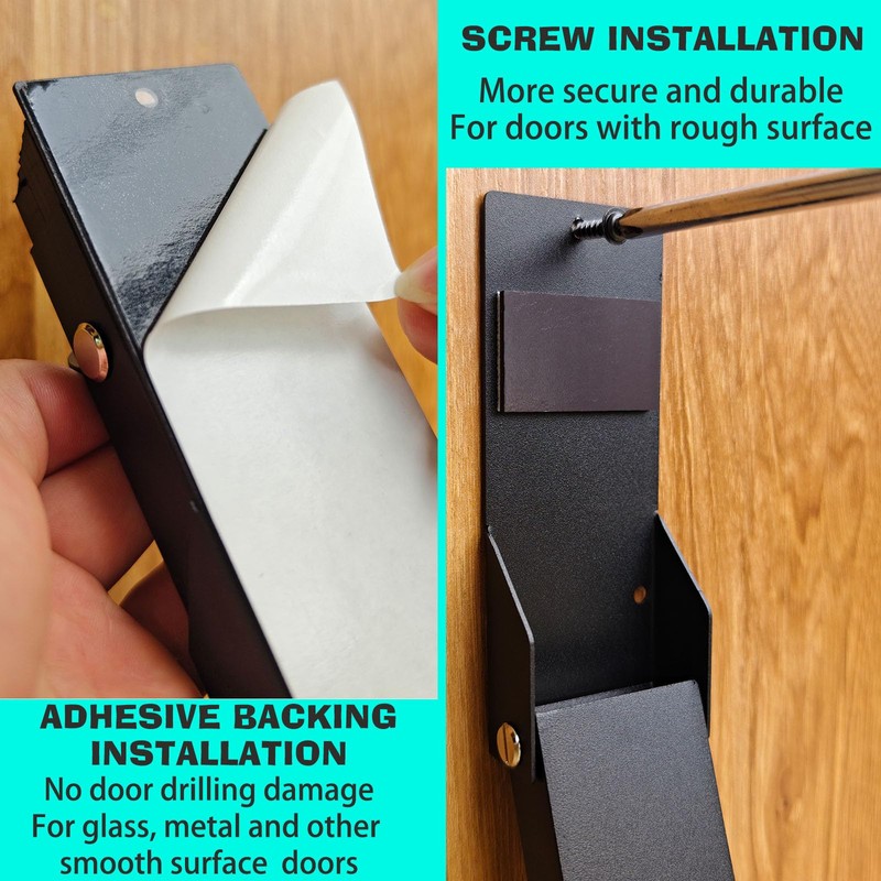 Door Stoppers No Drilling, Kick Down Door Stop, Door Stops