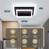 EIDISUNY Modern LED Ceiling Light, Hallway Flush Mount Ceiling Light,