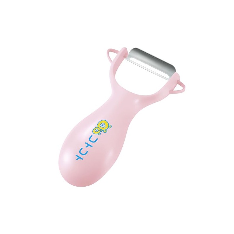 Shimomura Kogyo CO-603B Children's Peeler, Blue, Dishwasher Safe, Made in