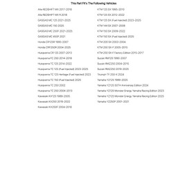 Tusk EMEX T-35® Soft/Intermediate Terrain Tire 100/90x19 For YAMAHA YZ250F 2001-2021
